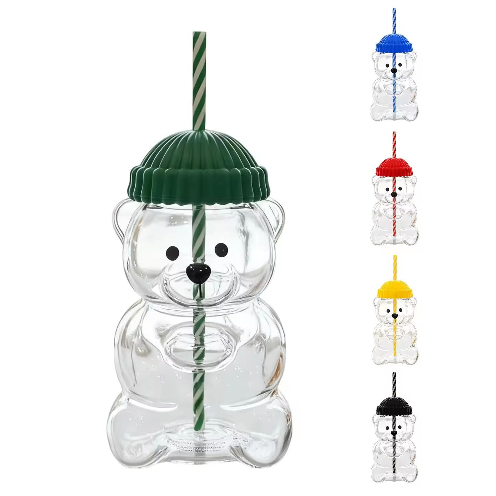 Plastic Tumbler Cup with Straw – HHDB2180