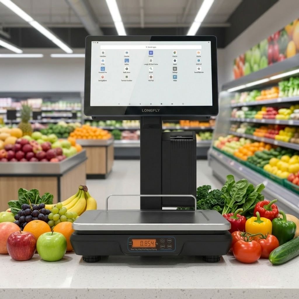 AI-Powered POS Machine with Precise Weighing Solution – A150L