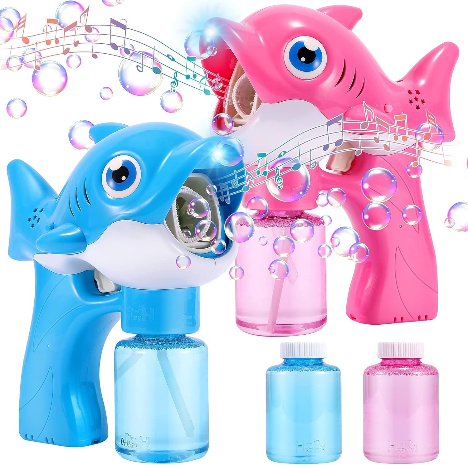Shark Bubble Gun with Light & Music– HT8011
